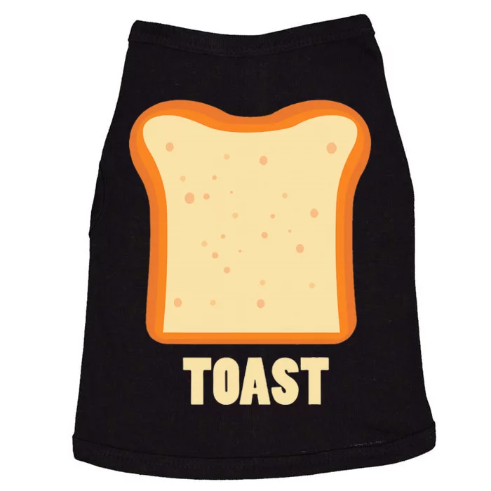 Toast Bread Breakfast Costume Cute Easy Food Halloween Gift Doggie Tank