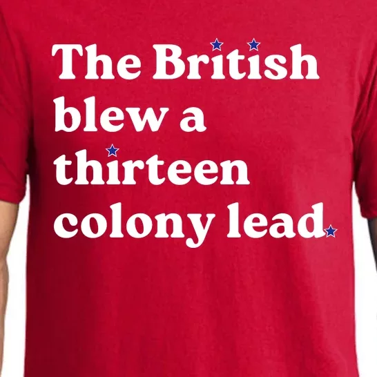 The British Blew A Thirteen Colony Lead Pajama Set