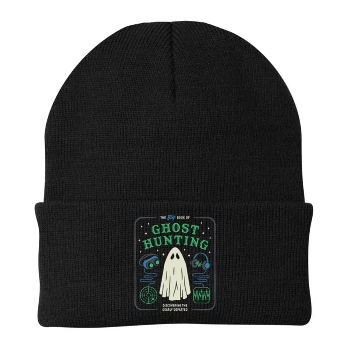 The Big Book Of Ghost Hunting Funny Halloween Knit Cap Winter Beanie