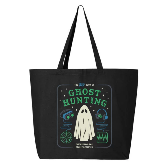 The Big Book Of Ghost Hunting Funny Halloween 25L Jumbo Tote