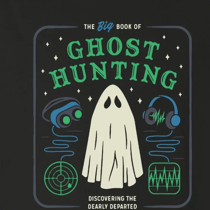 The Big Book Of Ghost Hunting Funny Halloween Toddler Long Sleeve Shirt