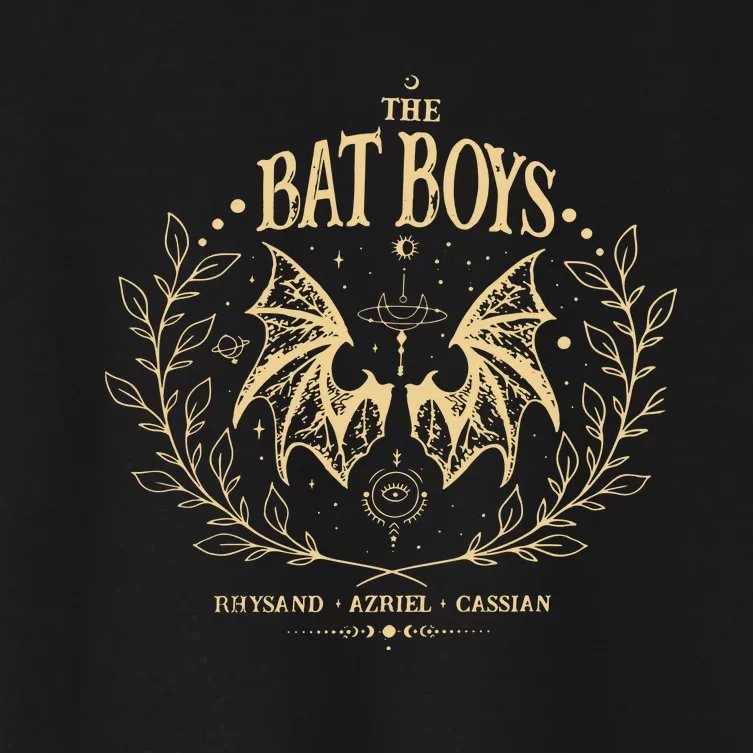 The Bat Boy Acotar Bookish Women's Crop Top Tee