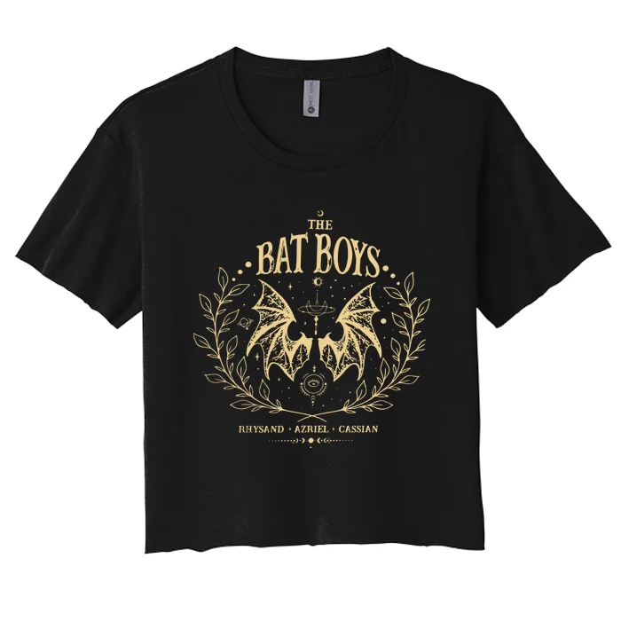 The Bat Boy Acotar Bookish Women's Crop Top Tee