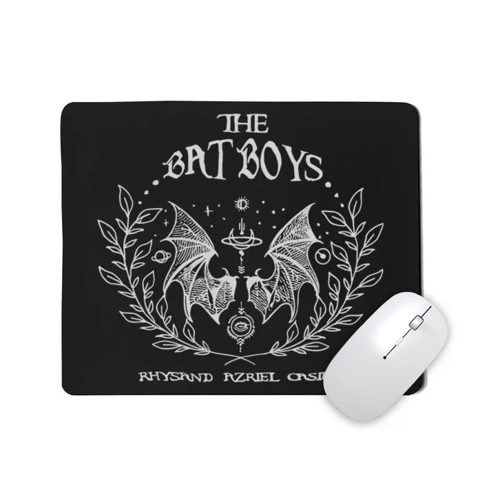 The Bat Boy Embroidered Acotar Bookish Embroidered Mousepad