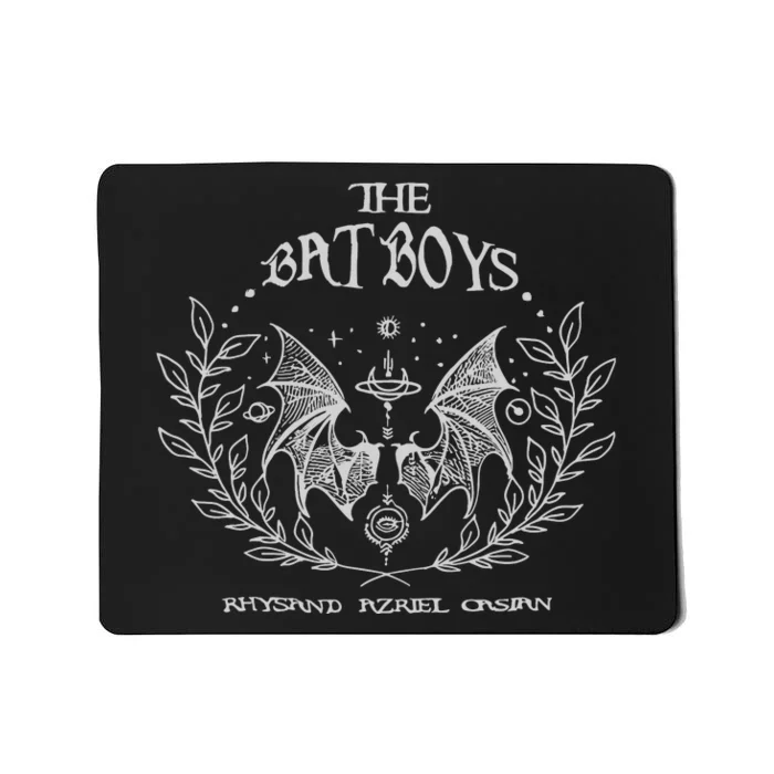 The Bat Boy Embroidered Acotar Bookish Embroidered Mousepad