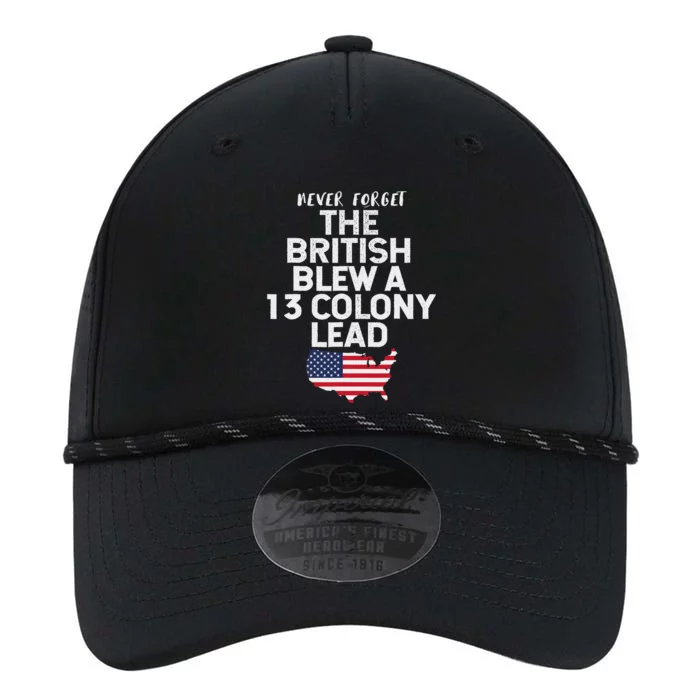 The British Blew A Thirteen Colony Lead Funny 4th Of July Performance The Dyno Cap