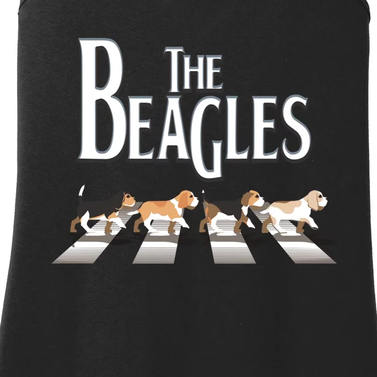 The Beagles Beagle Dog Funny For Beagle Lovers Funny Gift Ladies Essential Tank