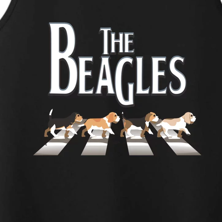 The Beagles Beagle Dog Funny For Beagle Lovers Funny Gift Performance Tank