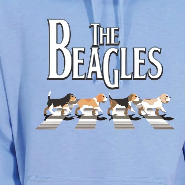 The Beagles Beagle Dog Funny For Beagle Lovers Funny Gift Unisex Surf Hoodie