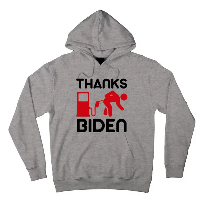 Thanks Biden Bend Over Gas Pump Prices Funny Tall Hoodie