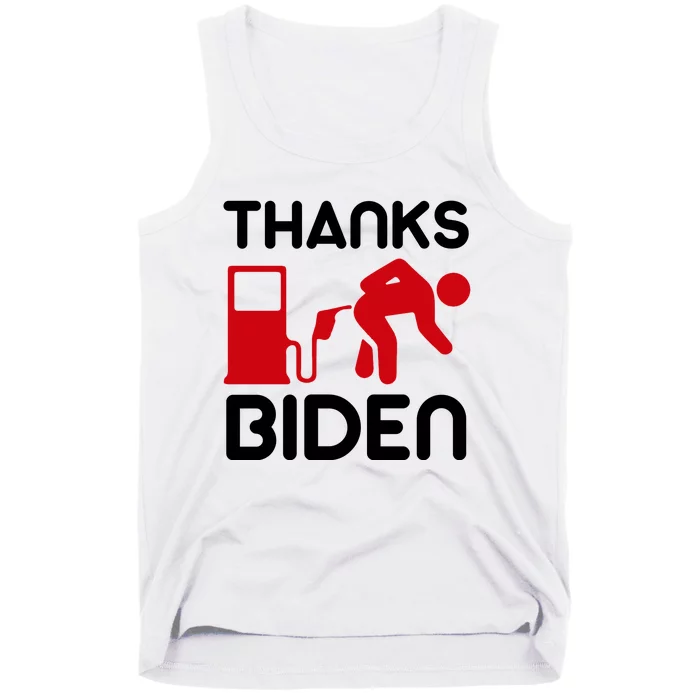 Thanks Biden Bend Over Gas Pump Prices Funny Tank Top