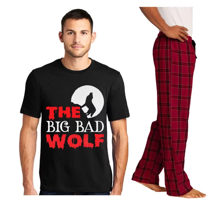 The Big Bad Wolf Halloween Costume Funny Cute Gift Pajama Set