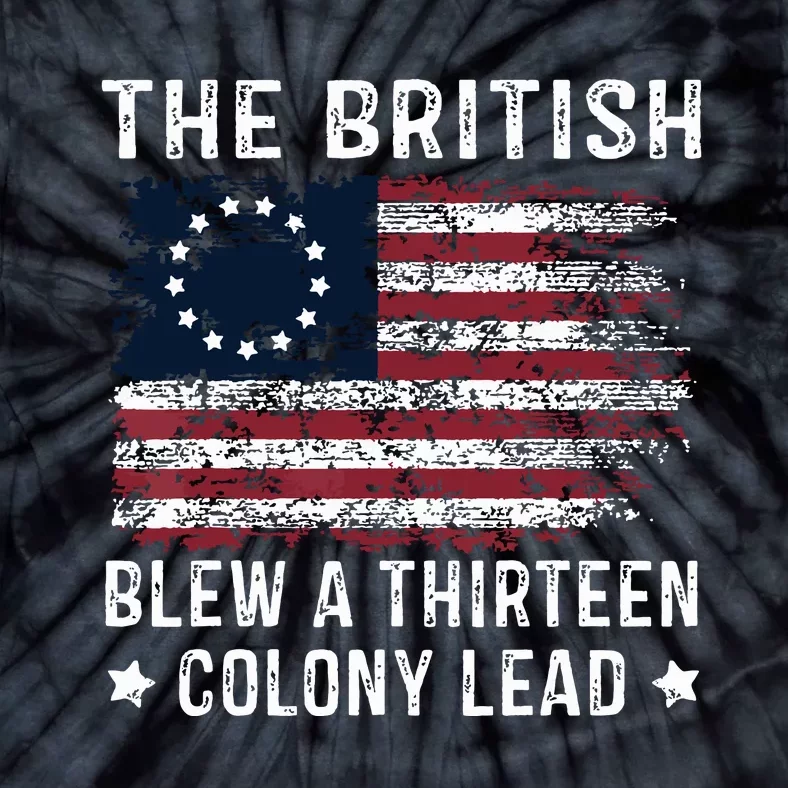 The British Blew A 13 Colony Lead Tie-Dye T-Shirt