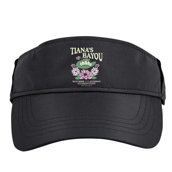 TianaS Bayou Blue Skies And Sunshine Guaranteed New Orleans Adult Drive Performance Visor