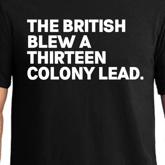 The British Blew A Thirteen Colony Lead Pajama Set