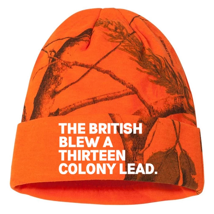 The British Blew A Thirteen Colony Lead Kati - 12in Camo Beanie