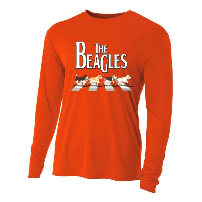 The Beagles Beagle Dog Funny For Beagle Lovers Cooling Performance Long Sleeve Crew