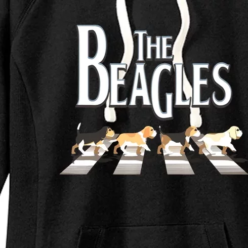 The Beagles Beagle Dog Funny For Beagle Lovers Women's Fleece Hoodie