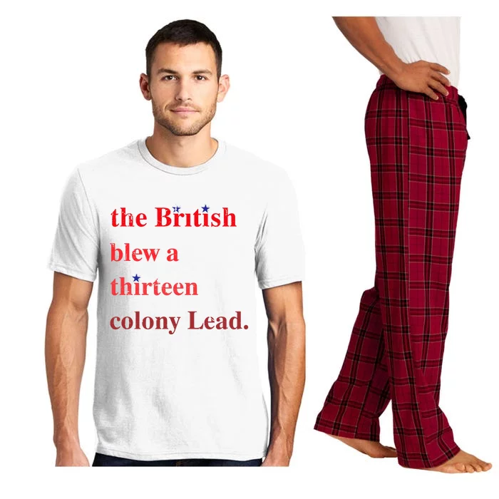 The British Blew A Thirteen Colony Lead Funny Pajama Set