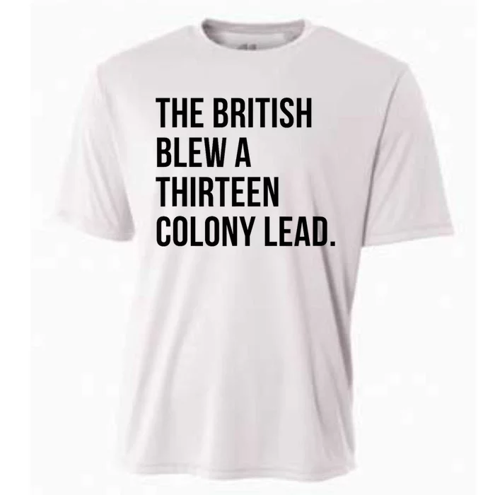 The British Blew A Thirteen Colony Lead Cooling Performance Crew T-Shirt