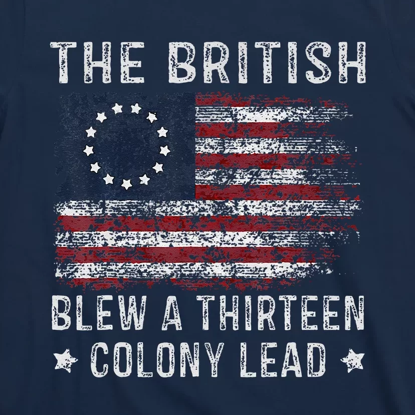 The British Blew A 13 Colony Lead T-Shirt