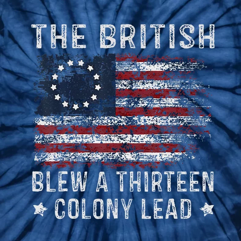 The British Blew A 13 Colony Lead Tie-Dye T-Shirt