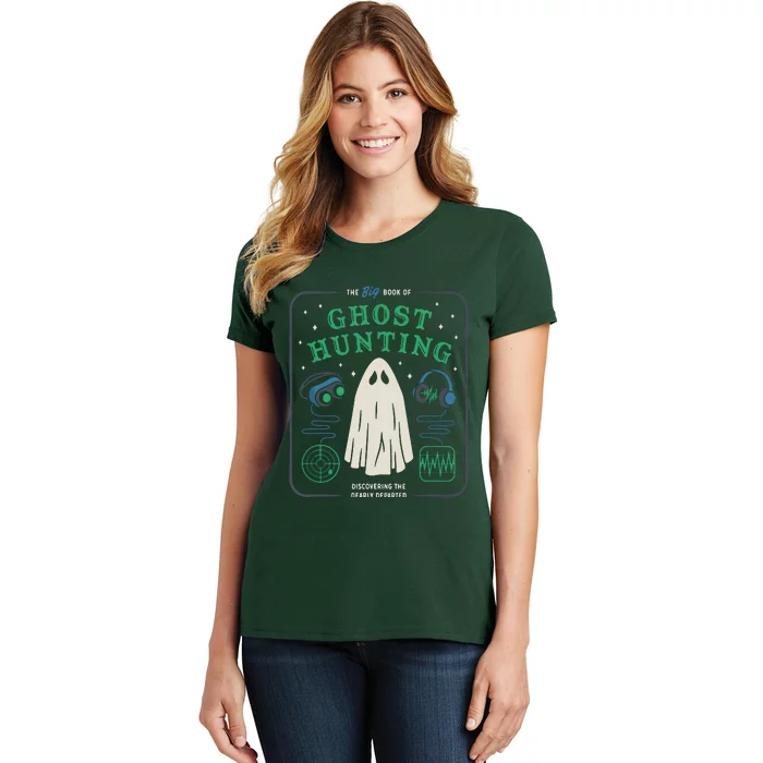 The Big Book Of Ghost Hunting Funny Halloween Women's T-Shirt