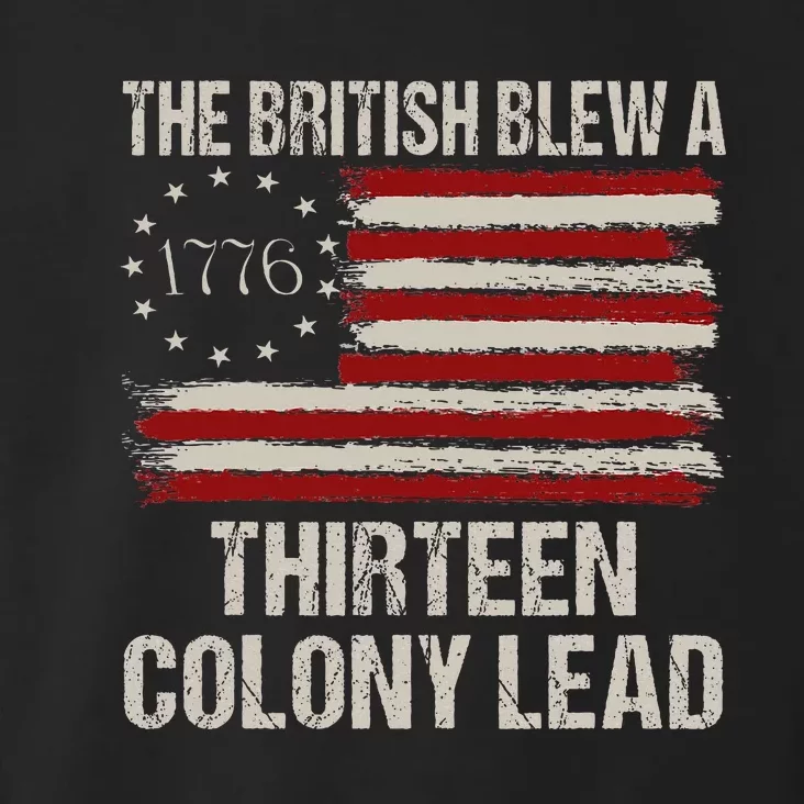 The British Blew A 13 Colony Lead Toddler Hoodie