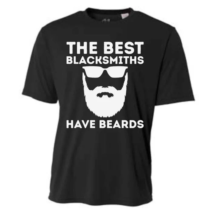 The Best Blacksmiths Have Beards Cooling Performance Crew T-Shirt