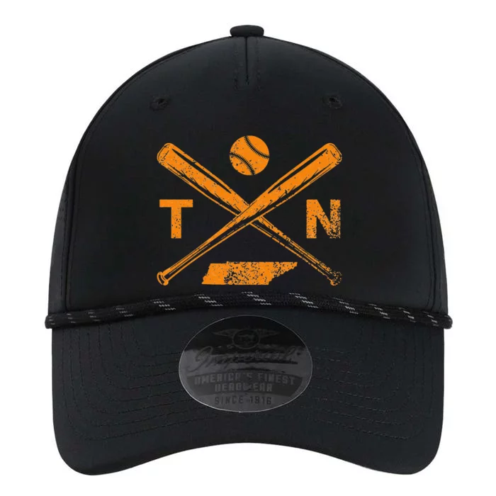 Tennessee Baseball Bats & Ball Classic Baseball Player Performance The Dyno Cap