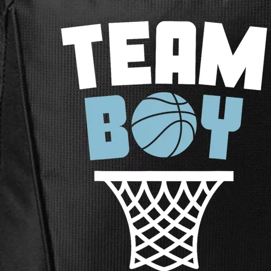 Team Boy Basketball Gender Reveal Blue Baby Shower Party City Backpack