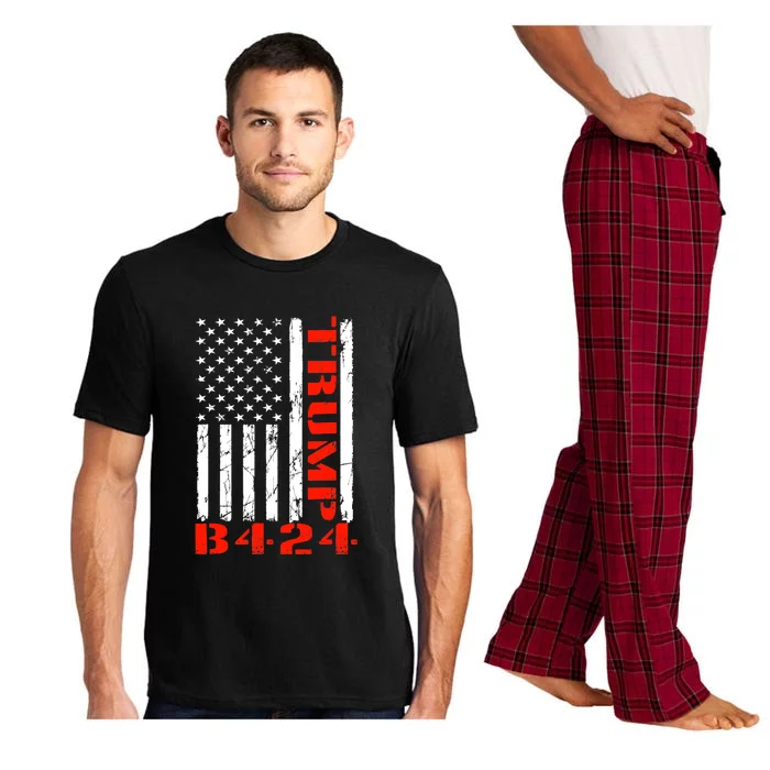 TRUMP B424 Before 2024 TRUMP Before 2024 US Flag Pajama Set