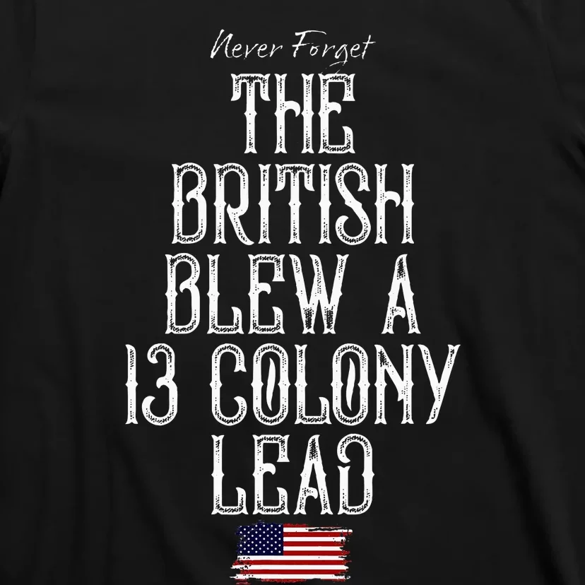 The British Blew A 13 Colony Lead T-Shirt