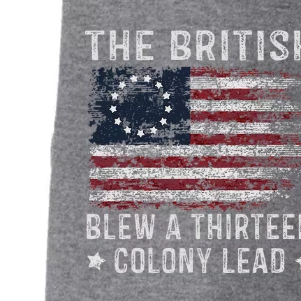 The British Blew A 13 Colony Lead Doggie 3-End Fleece Hoodie