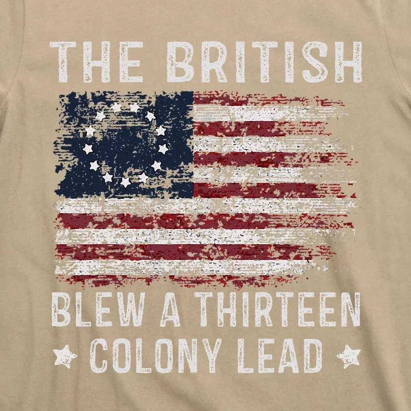 The British Blew A 13 Colony Lead T-Shirt