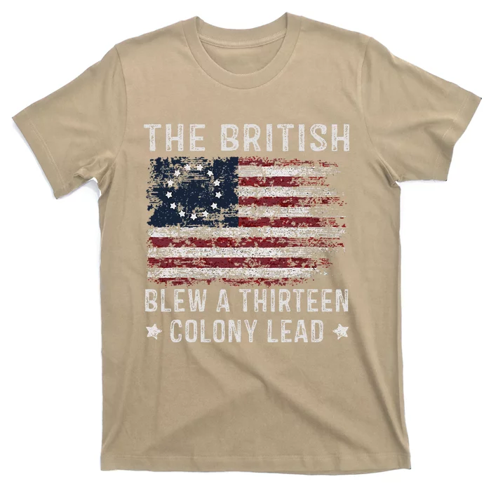 The British Blew A 13 Colony Lead T-Shirt