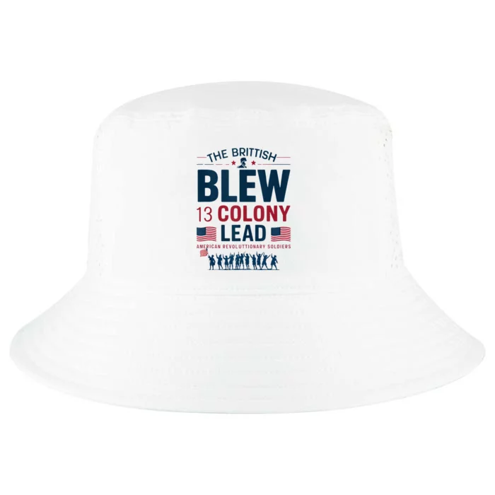 The British Blew A 13 Colony Lead A Thirteen Colony Lead Cool Comfort Performance Bucket Hat