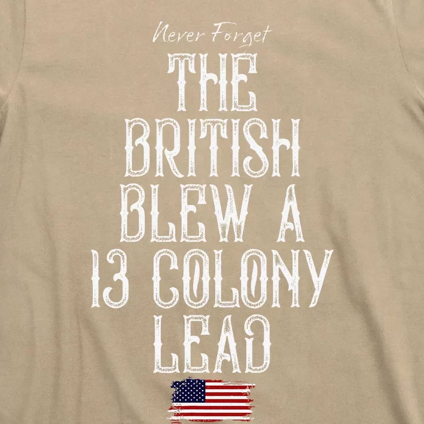 The British Blew A 13 Colony Lead T-Shirt