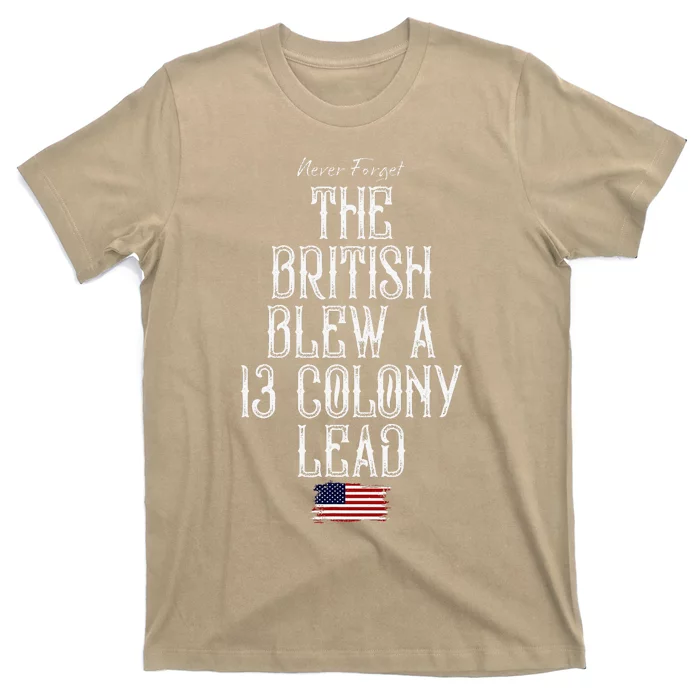 The British Blew A 13 Colony Lead T-Shirt