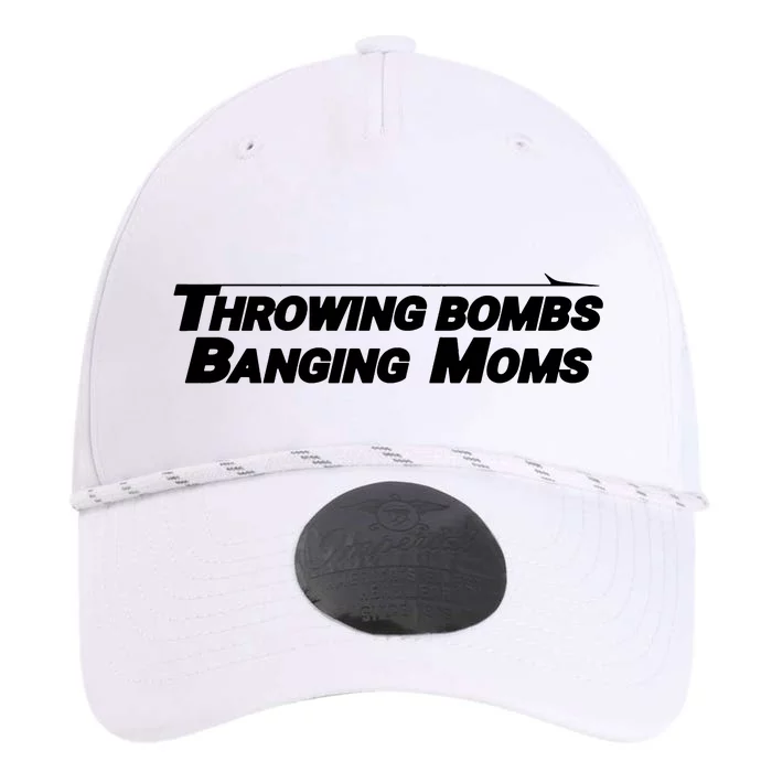 Throwing Bombs Banging Moms Funny Football Performance The Dyno Cap