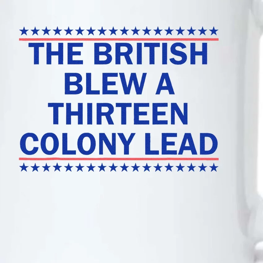 The British Blew A Thirteen Colony Lead Funny 4th Of July Black Color Changing Mug