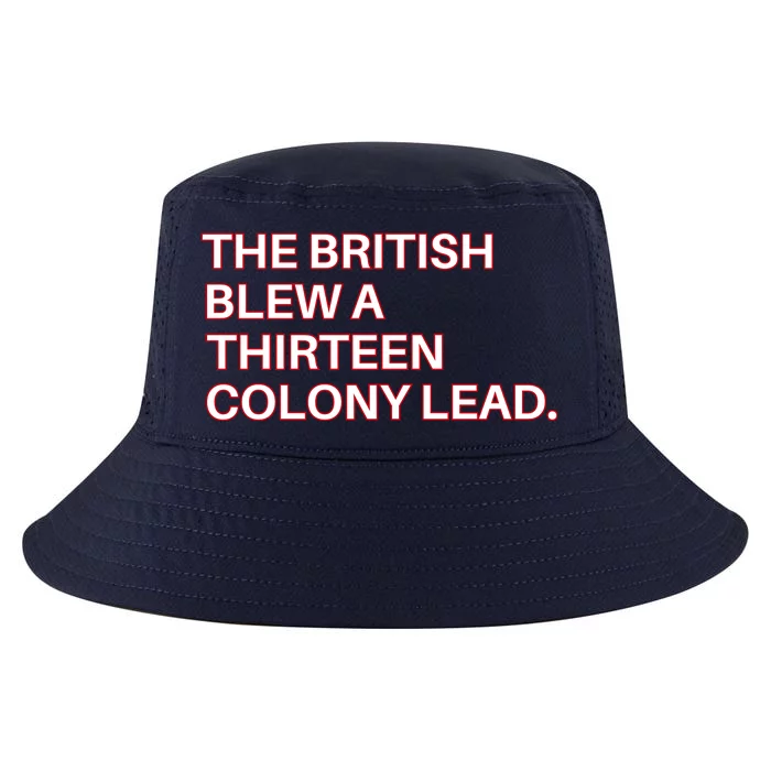 The British Blew A Thirteen Colony Lead Cool Comfort Performance Bucket Hat