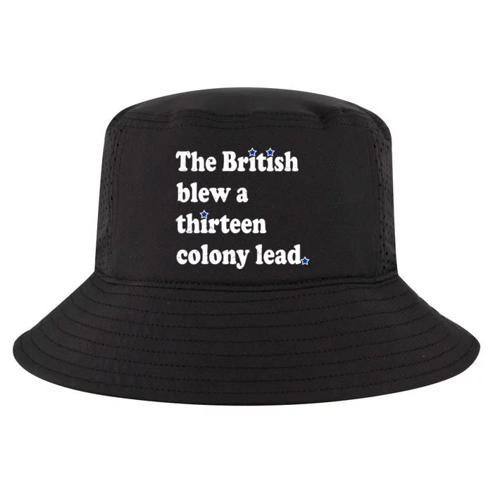 The British Blew A Thirteen Colony Lead Cool Comfort Performance Bucket Hat