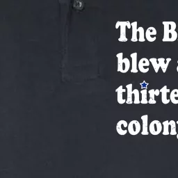 The British Blew A Thirteen Colony Lead Softstyle Adult Sport Polo