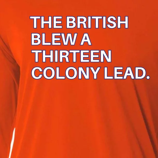 The British Blew A Thirteen Colony Lead Cooling Performance Long Sleeve Crew