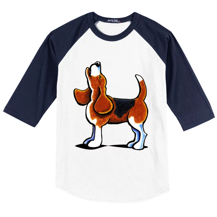 Tricolor Beagle Bay Baseball Sleeve Shirt