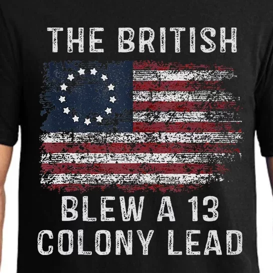 The British Blew A Thirteen Colony Lead Pajama Set