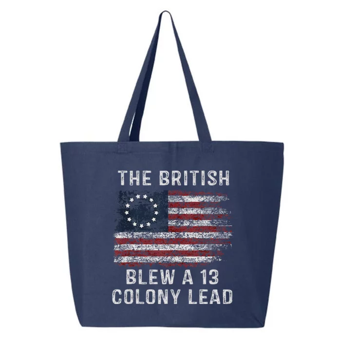 The British Blew A Thirteen Colony Lead 25L Jumbo Tote