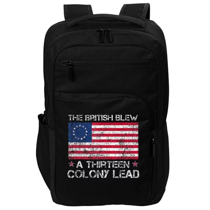 The British Blew A Thirteen Colony Lead Impact Tech Backpack