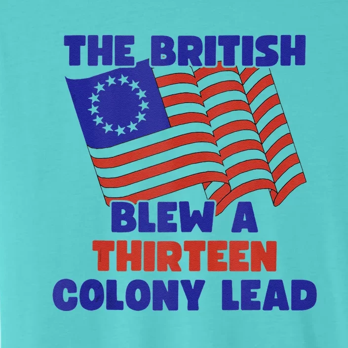 The British Blew A Thirteen Colony Lead ChromaSoft Performance T-Shirt